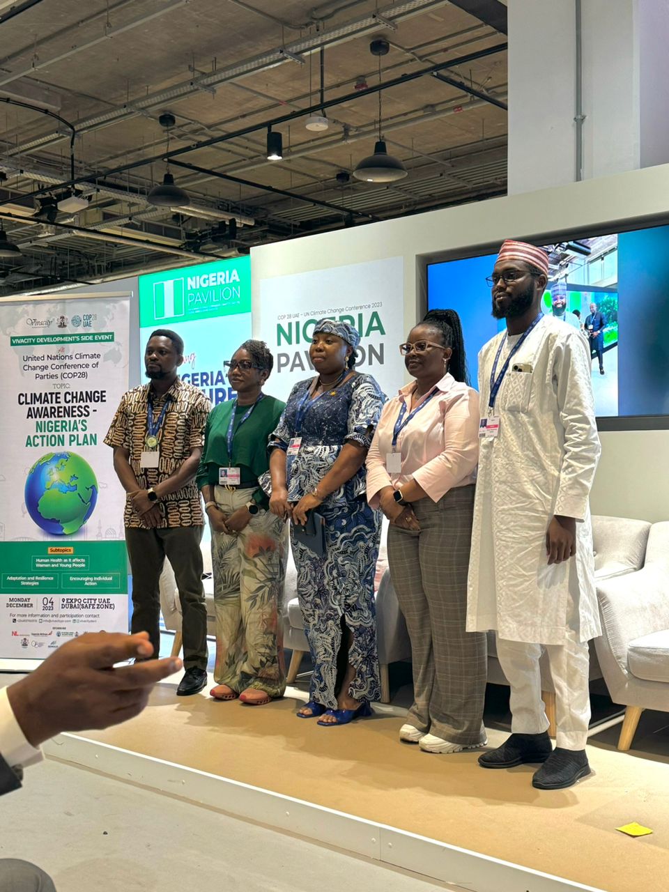 COP28 Nigeria Pavilion panel, Dubai
